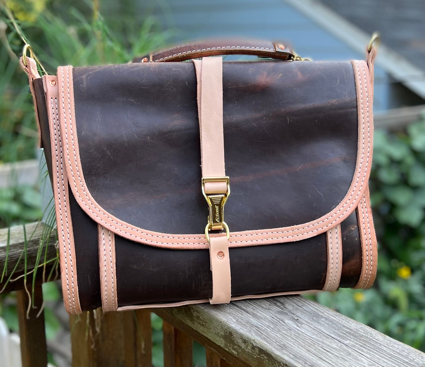 Ultimate Leather Satchel Rustic Brown