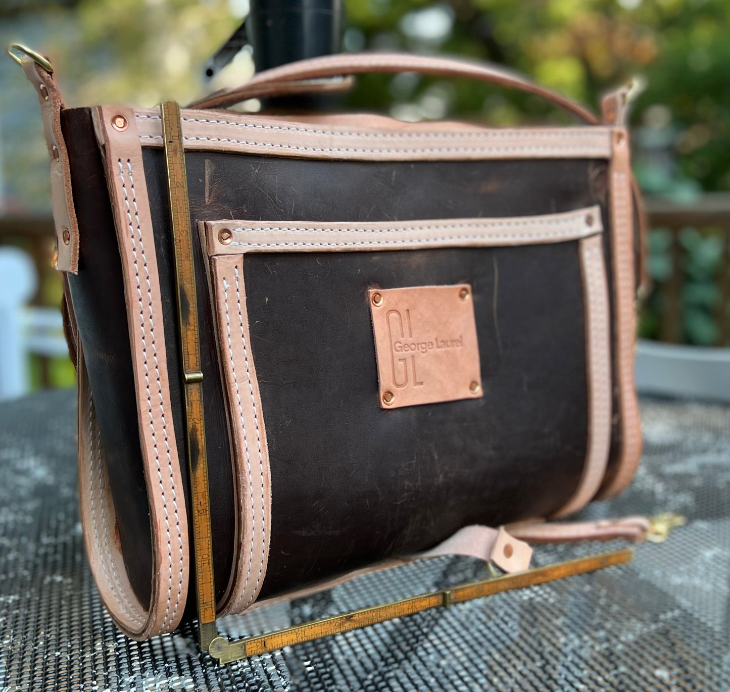 Ultimate Leather Satchel Rustic Brown